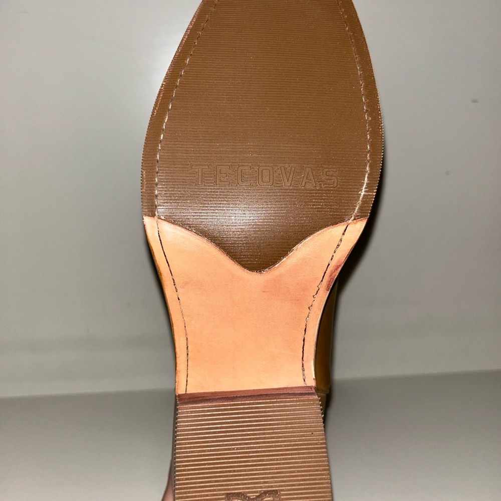 Tecovas Women's Tan Heeled Boots - Picture 5 of 10